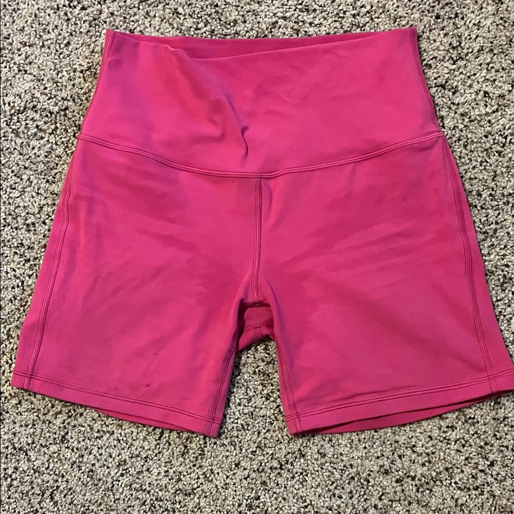 Lululemon Athletica Fuchsia Align Shorts